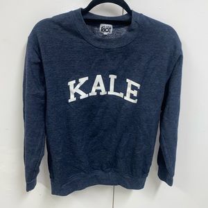 Kale Navy Blue Sweatshirt